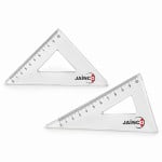 Set Square of Transparent Plastic